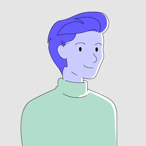 Männliche Illustration