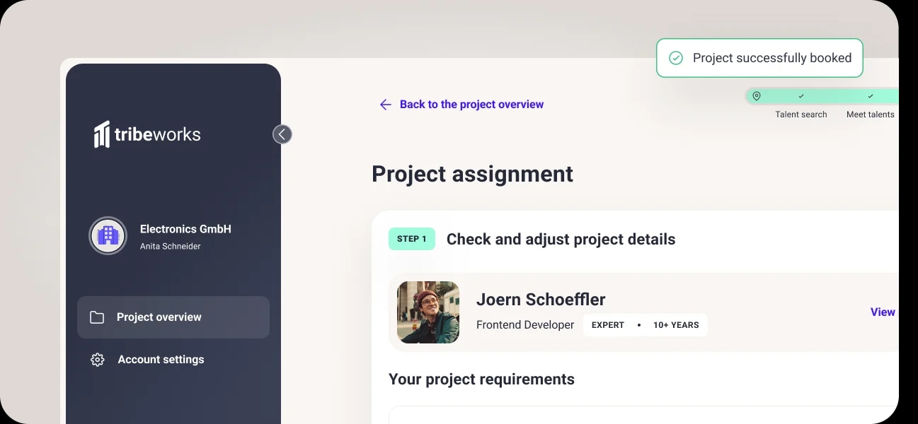Insight into the project commission tribeworks